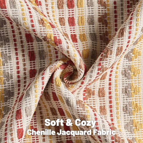 Pack of 2 Boho Throw Pillow Covers 20x20 Inch (2 Count)