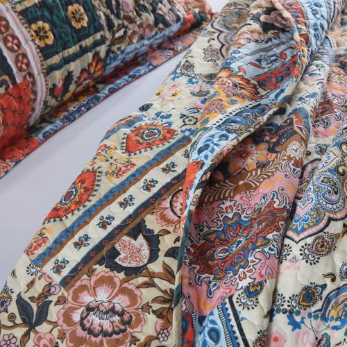 Cotton Bedspread Bohemain Quilt Sets (3 Count)