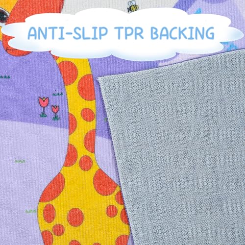 BENRON 5x7 Playroom Rug for Kids Washable