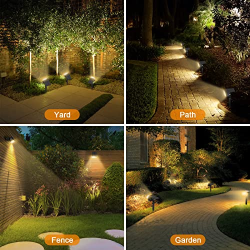 Solar Spot Lights Outdoor (8 Count)