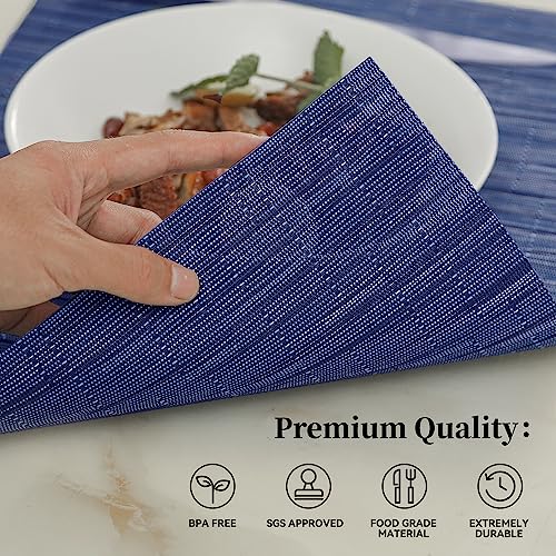 Blue Placemats Set of 12 (12 Count)