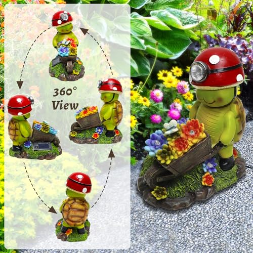 Solar Light Turtle Outdoor Garden