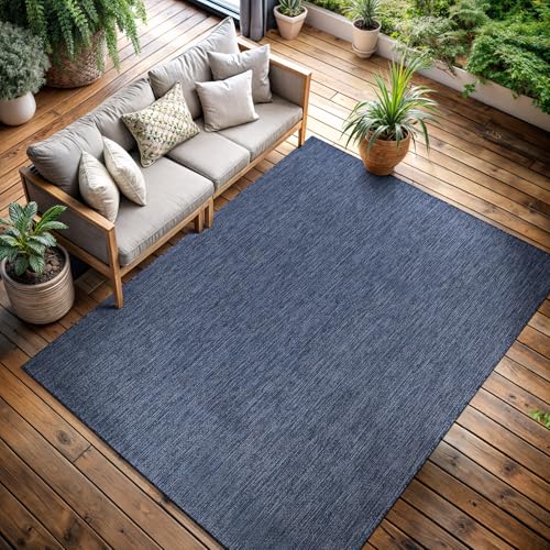 Outdoor Rug 9x12 Modern Area Rugs for Large Indoor and Outdoor Patios and Porches