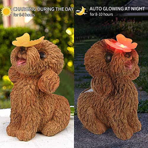 Dog Statues Outdoor Decor