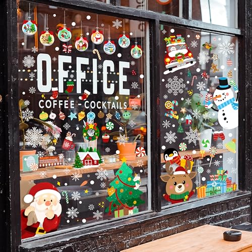 Christmas Window Clings