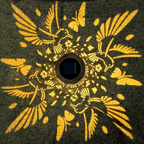 Solar Lanterns Outdoor Decor Hummingbird Garden Waterproof Christmas Gifts Light for Women Mom Grandma (2 Count)