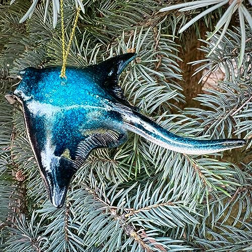 Manta Ray Christmas Ornament