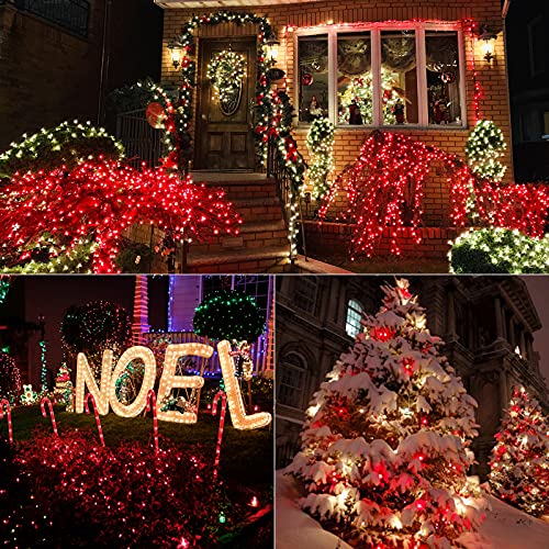 5MM Wide Angle Christmas String Lights Red