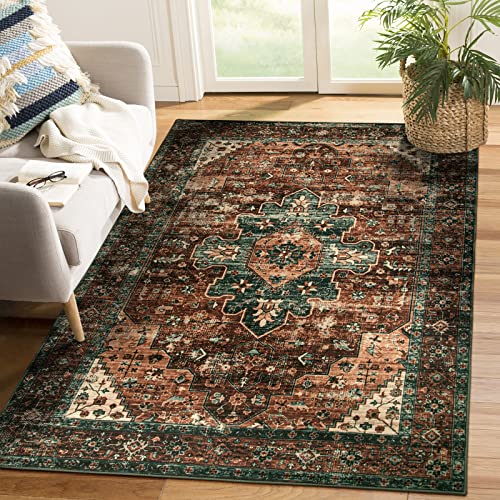 Ultra Thin Washable Vintage Area Rug