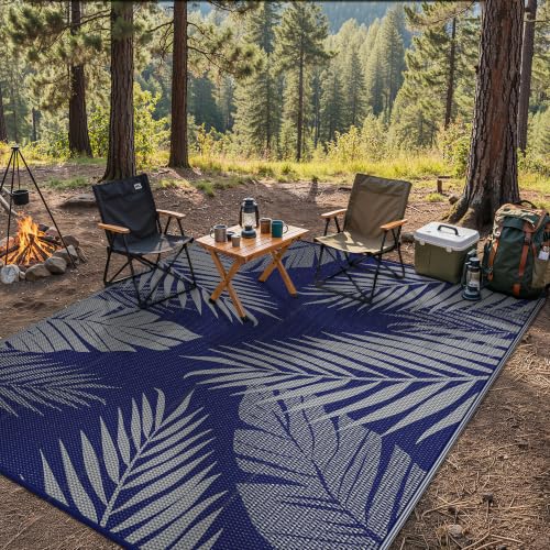 Outdoor Rug Waterproof Plastic Rugs for Patio