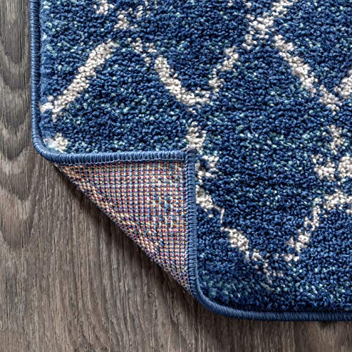 Boho Vintage Diamond Blue