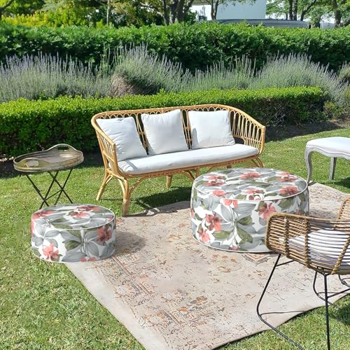 Outdoor Indoor Inflatable Footrest Stool