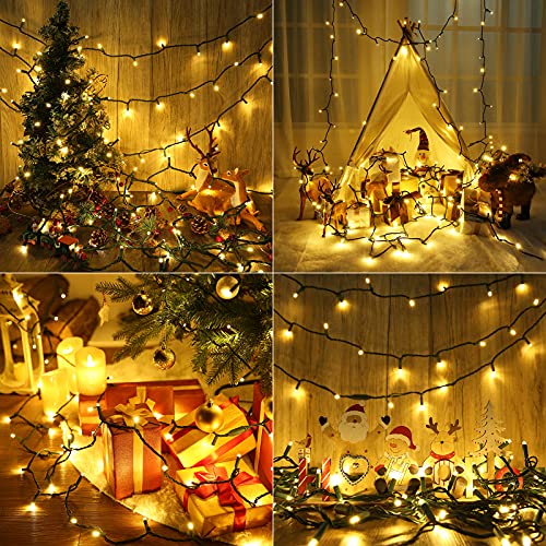 5MM Wide Angle Christmas Lights Warm White