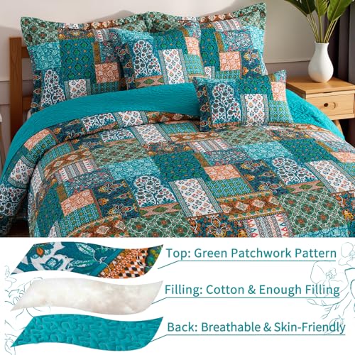 100% Cotton Face King Quilt Size