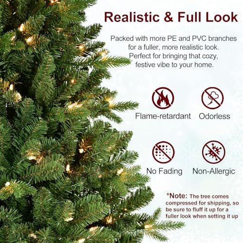 5FT Prelit Artificial Christmas Tree