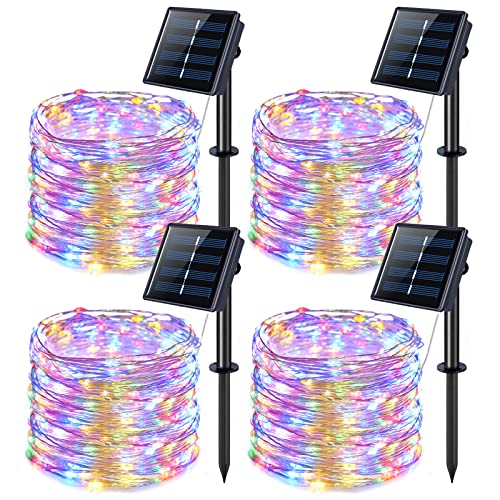 4 Pack Solar Fairy Lights (132 Foot)