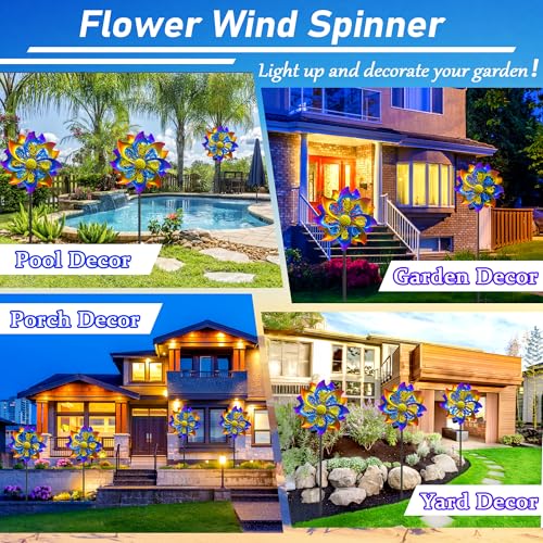60 in Large Wind Spinners Outdoor