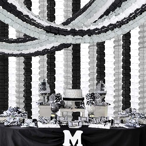 Black White Silver Party (157.48 Foot)