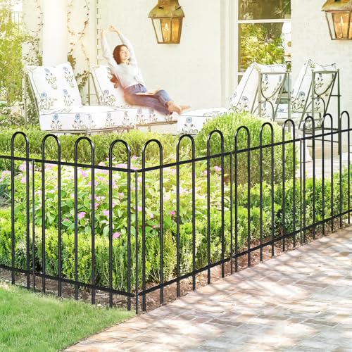 30” x 16’ Outdoor Metal Garden Fence (2880 sq inches .)