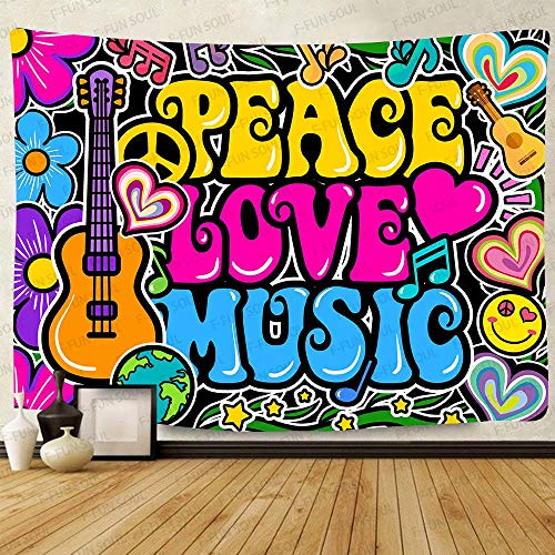 70s Music Tapestries Groovy Tapestry