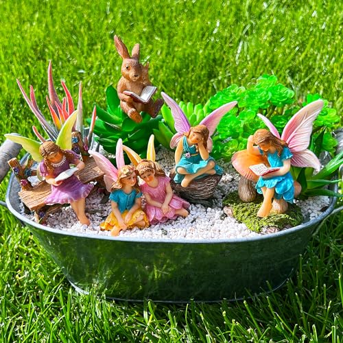 Fairy Garden Figurines (6 Count)