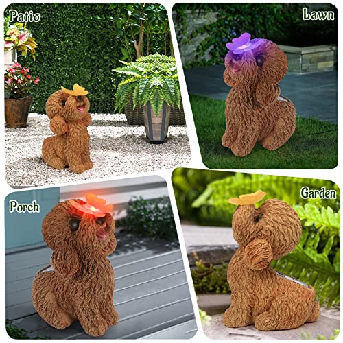Dog Statues Outdoor Decor