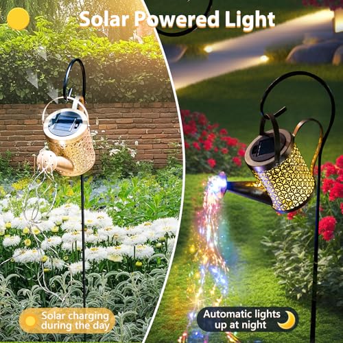 Solar Watering Can Light