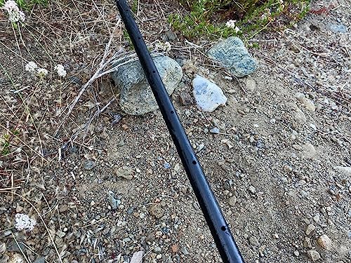 36 Inch Round Steel Concrete Form Stakes with Nail Holes (5 Count)