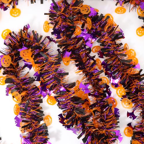 50 Ft Halloween Tinsel Garlands (50 Foot)