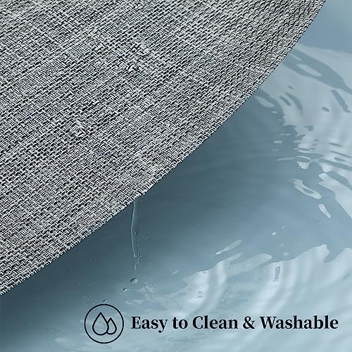 Linen Grey Placemats Set of 6 (6 Count)