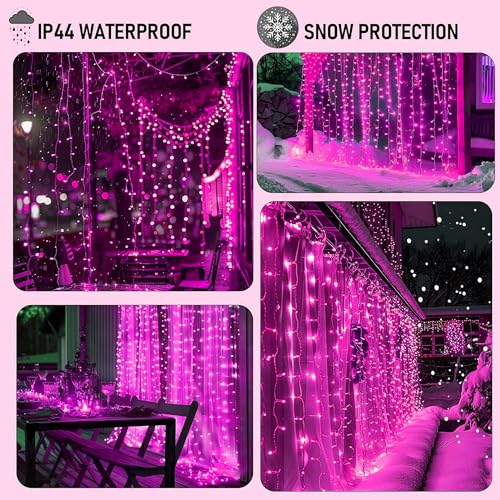 300 LED Curtain String Lights (300 Count)