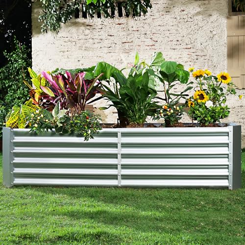Metal Raised Garden Bed for Gardening