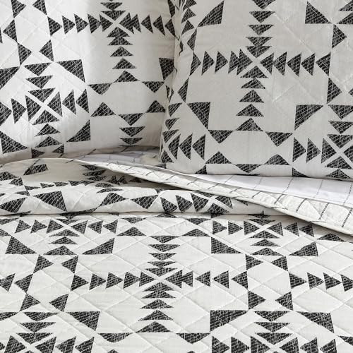 Queen Reversible 100% Cotton Quilt Sets with Shams
