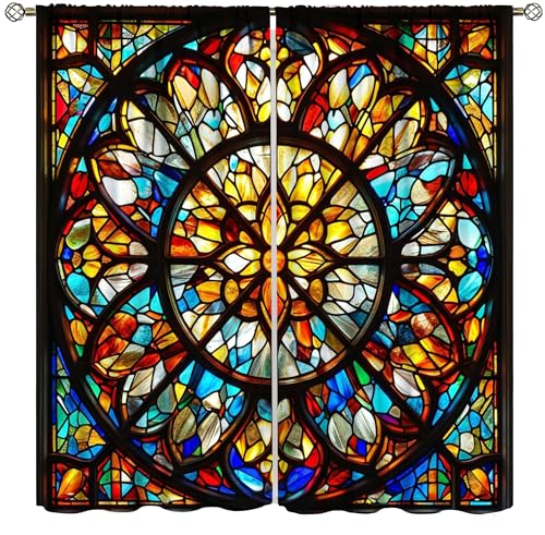 Stained Glass Curtains