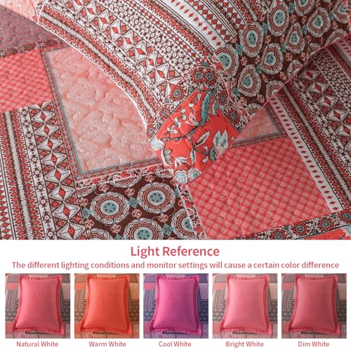 100% Cotton Face Quilts Queen Size