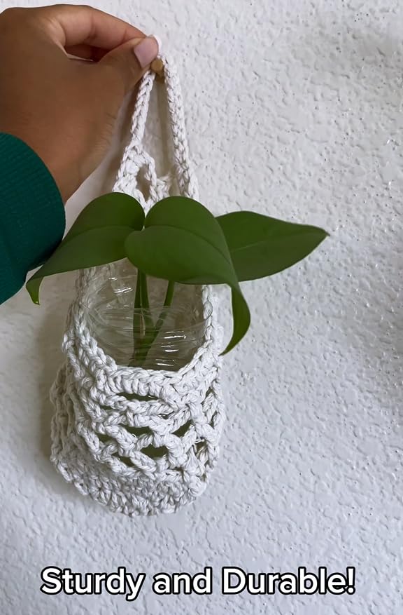 4 Pack Macrame Wall Plant Hanger for 6" & 4 in