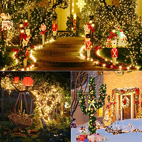 5MM Wide Angle Christmas Lights Warm White
