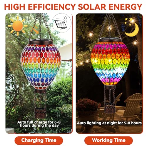 Hot Air Balloon Solar Lantern
