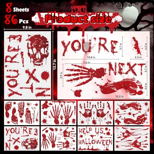 Halloween Decorations (86 Count)
