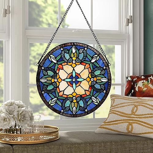 Handcrafted Stained Glass Window Panel