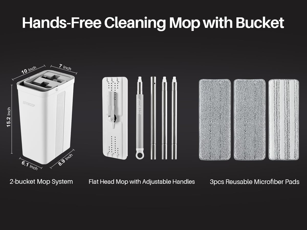 Mop and Bucket Set for Home and Commercial Use