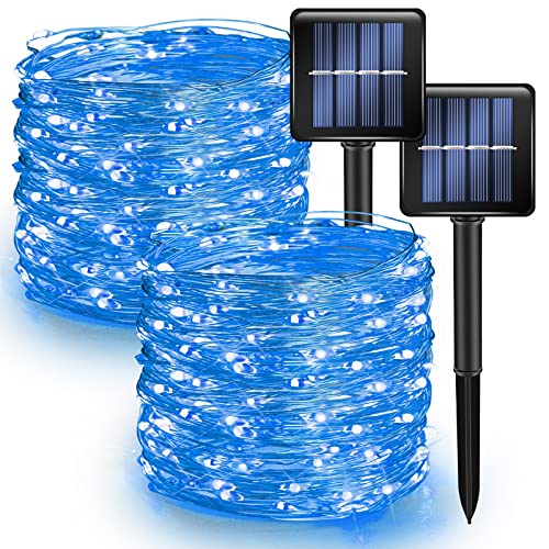 2 Pack Solar String Lights Outdoor (2 Count)