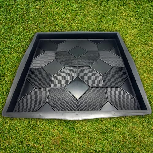 Plastic Molds Concrete Patio Paving Mold Slabs Chestnut