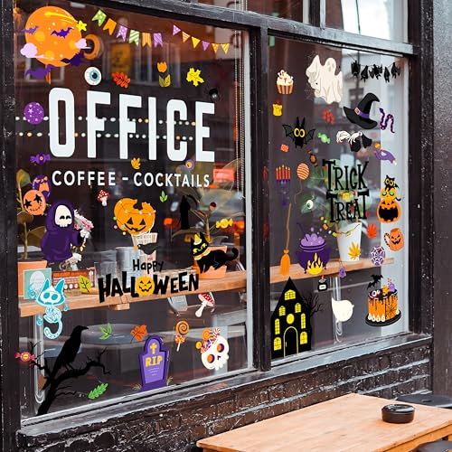 Halloween Window Clings