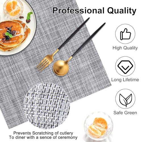 Vinyl Placemats Set of 4 (4 Count)