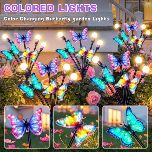 Solar Garden Lights Outdoor (4 Count)