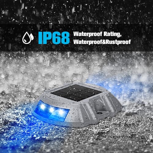 Solar Deck Driveway Dock Lights (8 Count)