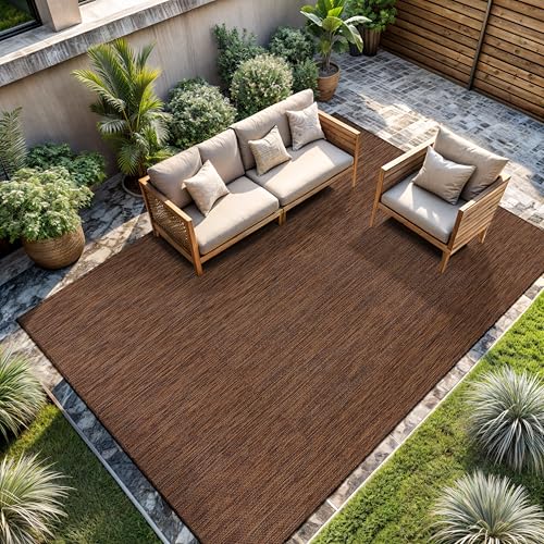 Outdoor Rug 5x7 Modern Area Rugs for Indoor and Outdoor Patios and Porches