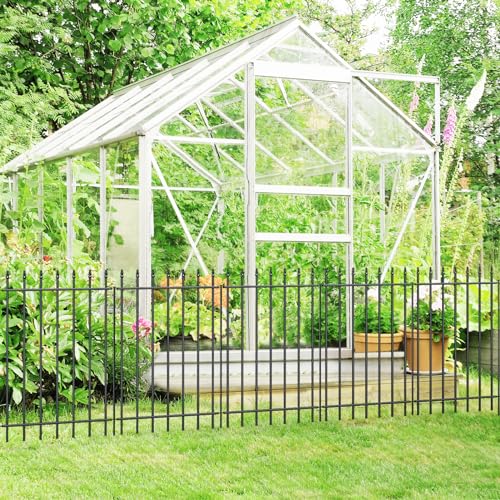 Decorative Metal Garden Fence 36" x 10'
