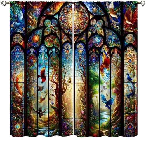 Stained Glass Curtains